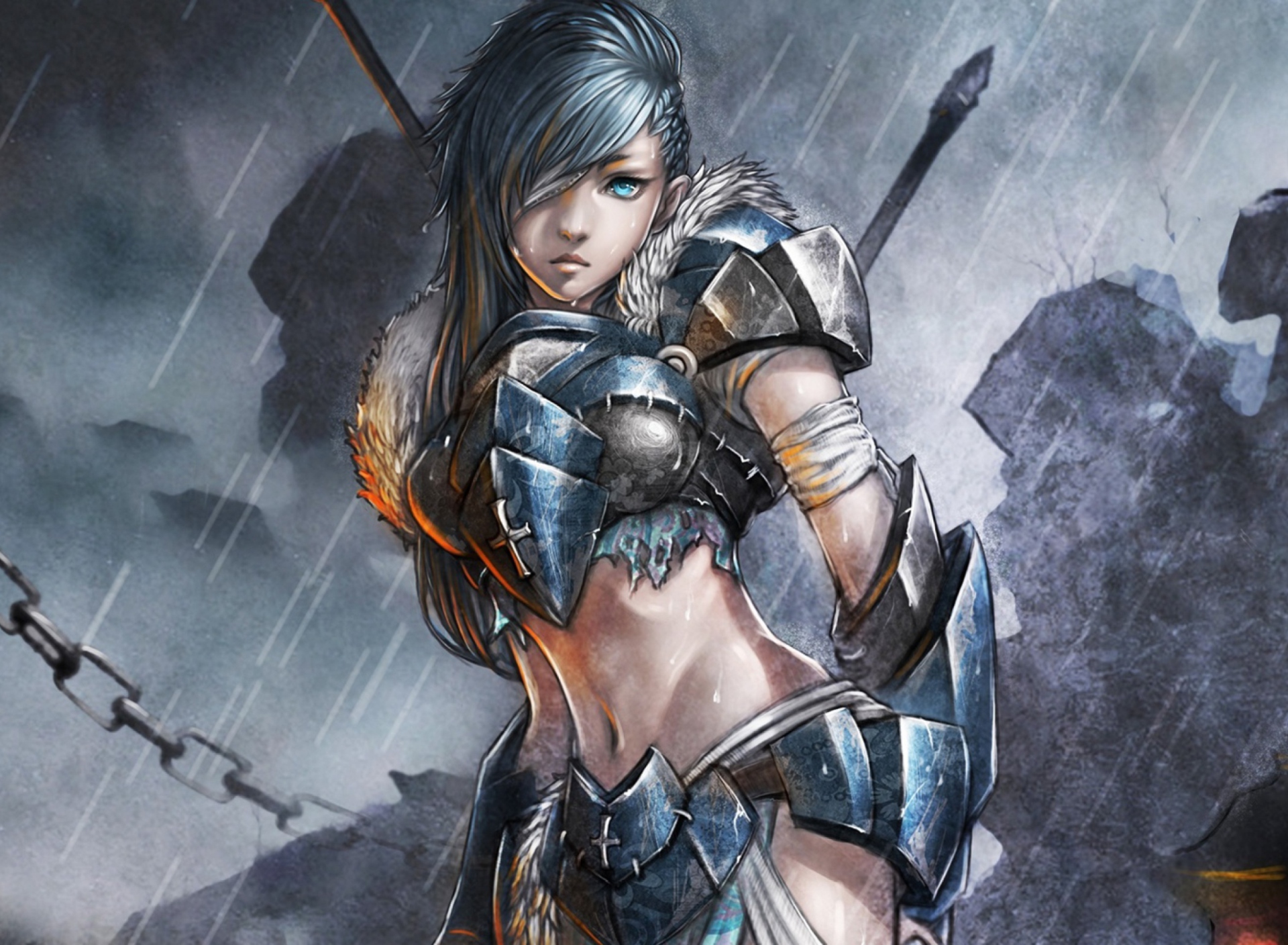 Screenshot №1 pro téma Woman Warrior 1920x1408