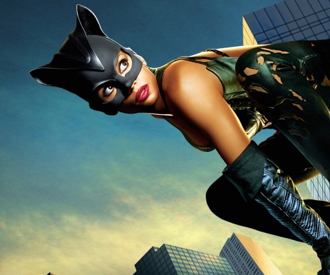 Fondo de pantalla Catwoman Halle Berry 480x400