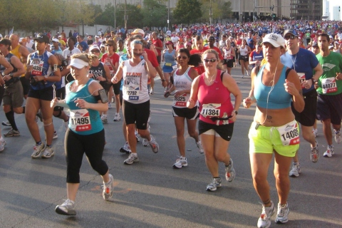 Das Chicago Marathon Wallpaper 480x320
