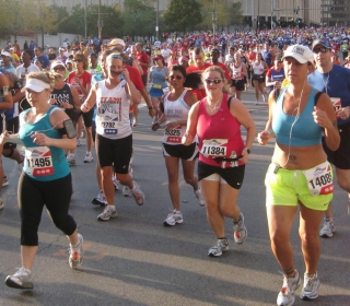 Chicago Marathon - Obrázkek zdarma pro iPad Air