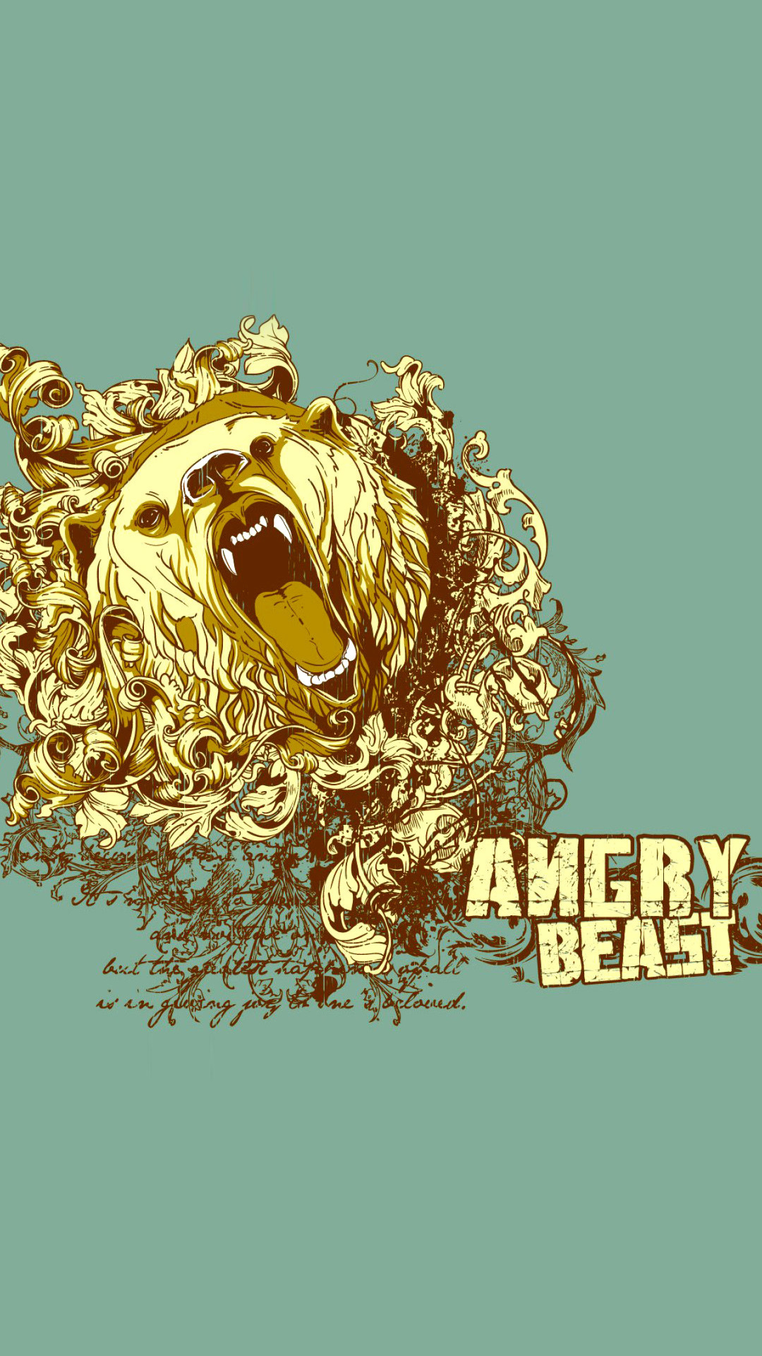 Das Angry Beast Wallpaper 1080x1920