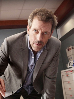 Dr Gregory House wallpaper 240x320