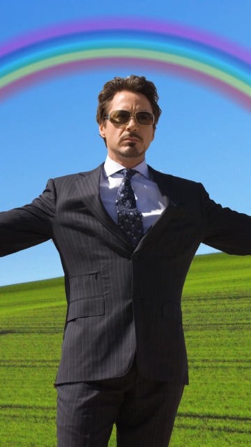 Sfondi Robert Downey Jr 360x640