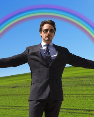 Robert Downey Jr - Obrázkek zdarma pro Nokia C6