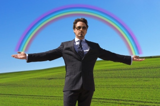 Robert Downey Jr - Obrázkek zdarma 