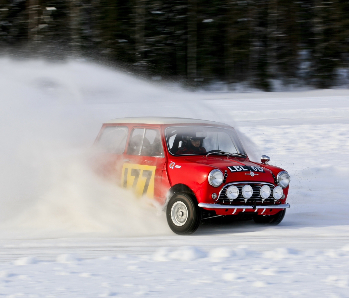 Screenshot №1 pro téma Winter Autosport 1200x1024
