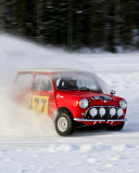 Screenshot №1 pro téma Winter Autosport 128x160