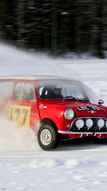 Sfondi Winter Autosport 360x640