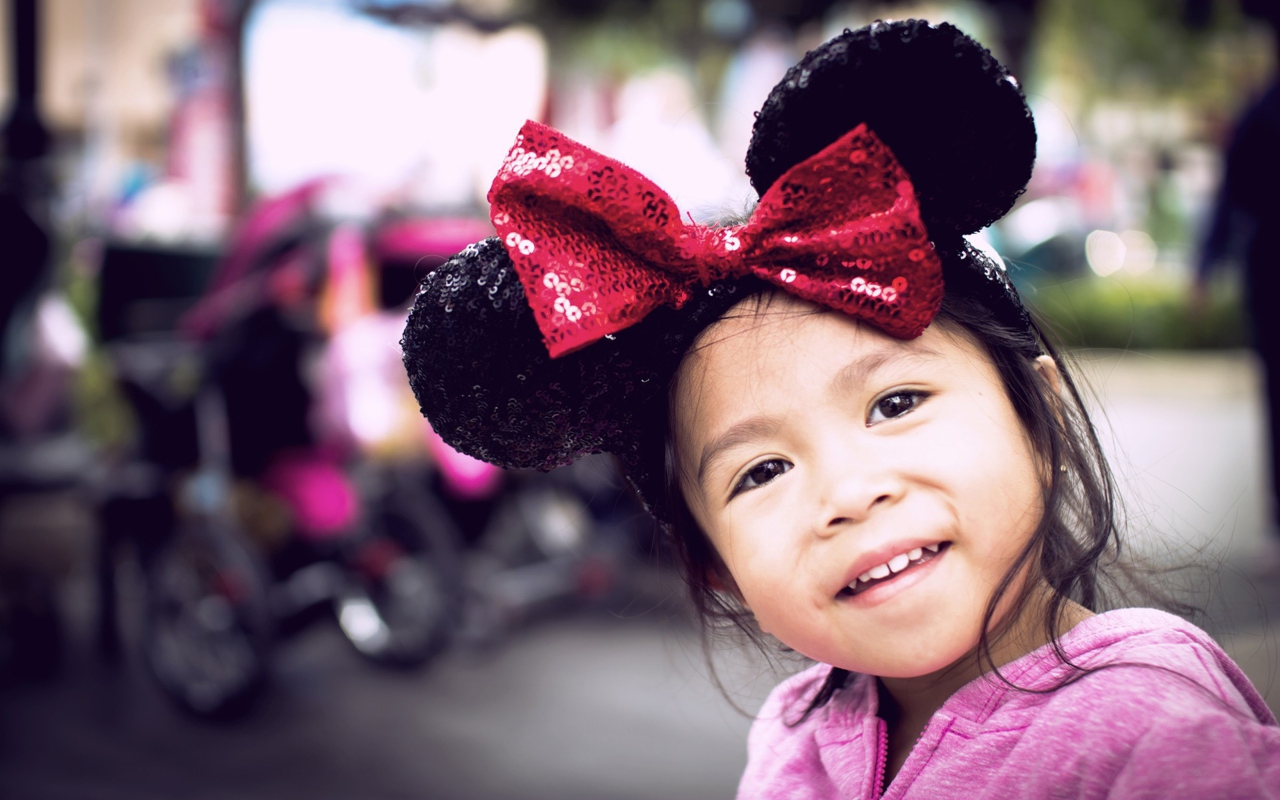 Das Cute Minnie Mouse Wallpaper 1280x800