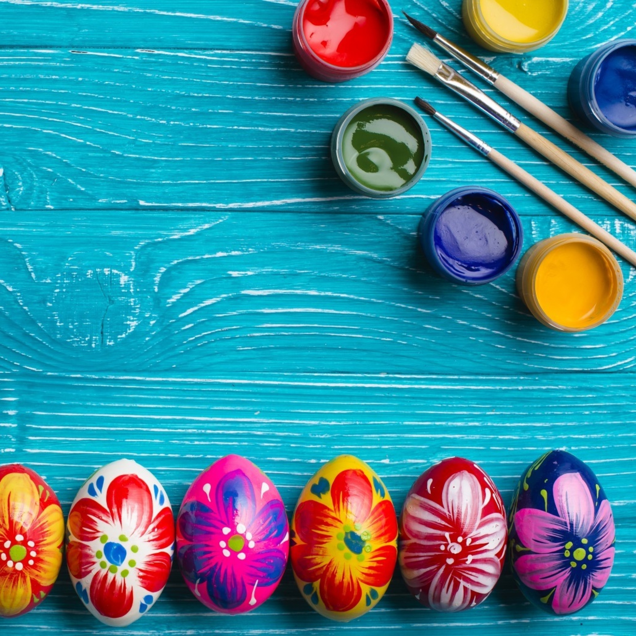 Decoration Easter wallpaper 2048x2048