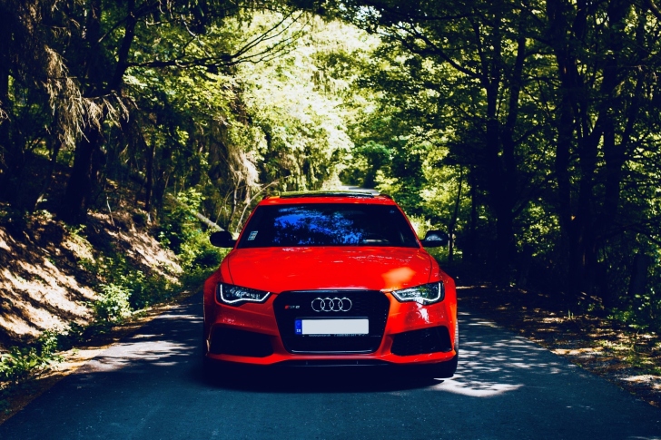 Sfondi Audi A3 Red