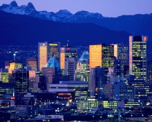 Screenshot №1 pro téma Vancouver Skyline 220x176