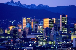 Vancouver Skyline - Obrázkek zdarma 