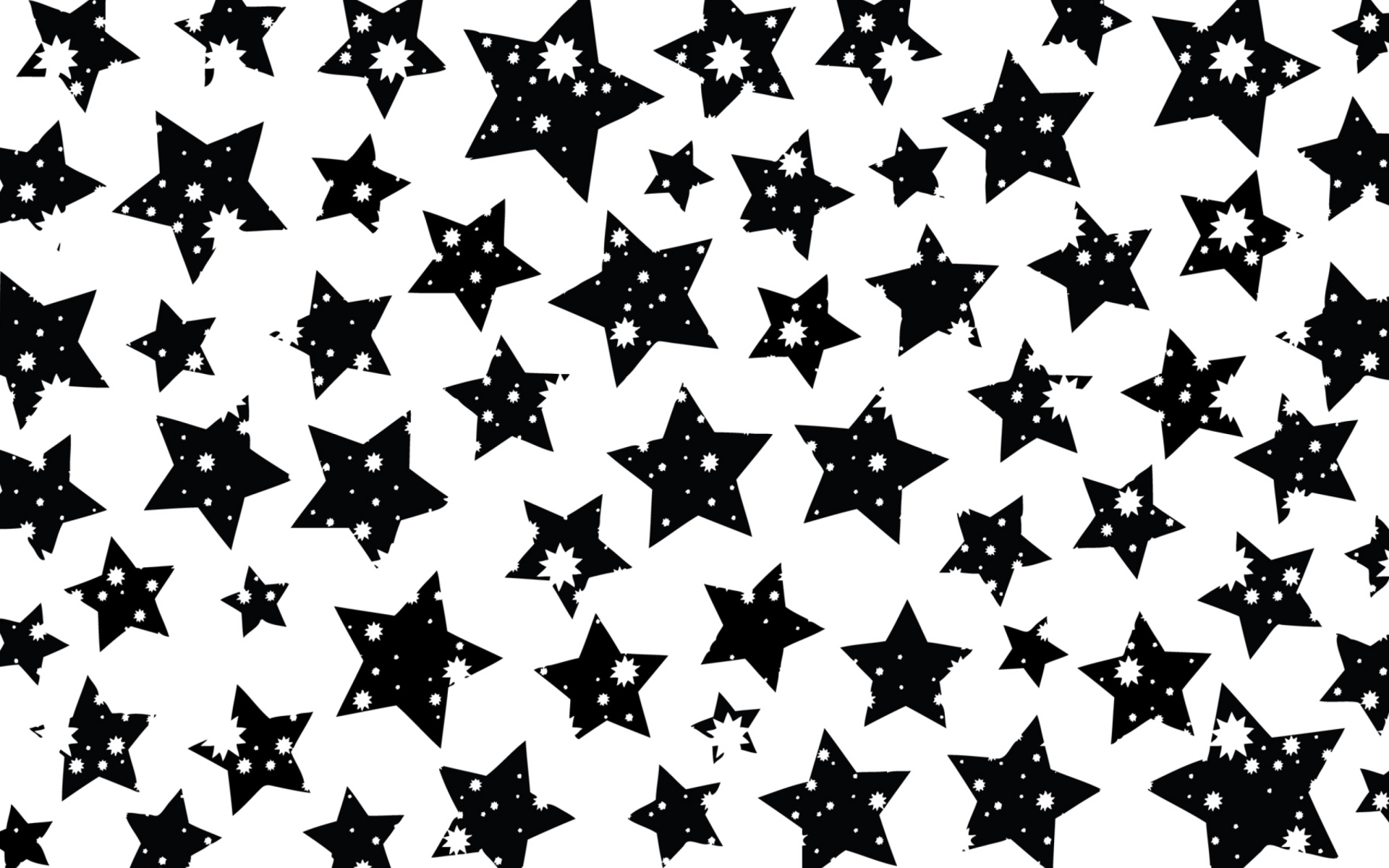 Black And White Stars screenshot #1 1920x1200