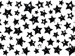 Screenshot №1 pro téma Black And White Stars 320x240