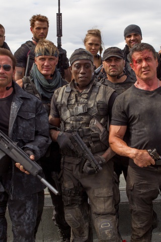 The Expendables 3 wallpaper 320x480