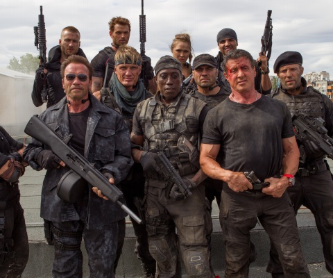 Screenshot №1 pro téma The Expendables 3 480x400