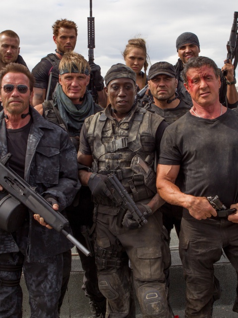 Screenshot №1 pro téma The Expendables 3 480x640