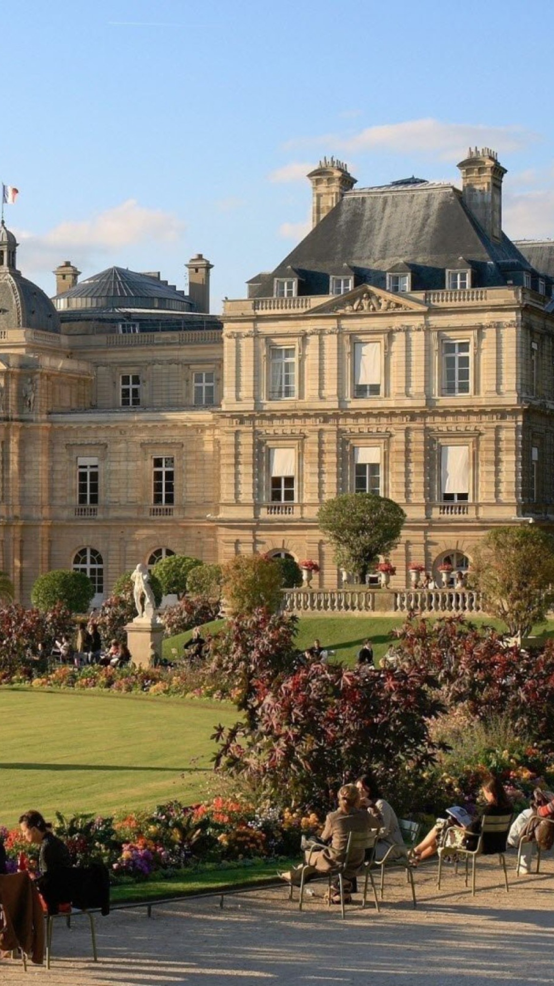 Sfondi Luxembourg Palace 1080x1920