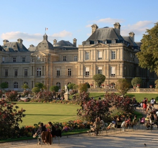 Luxembourg Palace - Obrázkek zdarma pro iPad