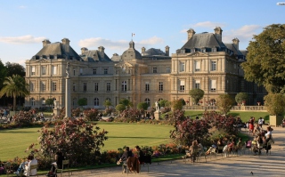 Luxembourg Palace - Obrázkek zdarma pro Samsung Galaxy Tab 4G LTE
