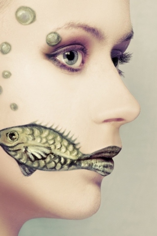 Fish Face Art screenshot #1 320x480