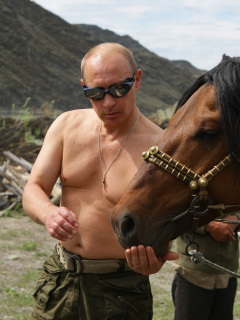 Screenshot №1 pro téma Vladimir Putin Best President 240x320