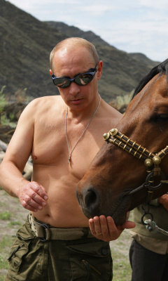 Sfondi Vladimir Putin Best President 240x400