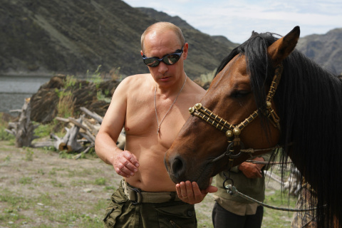 Fondo de pantalla Vladimir Putin Best President 480x320