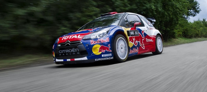 Citroen DS3 WRC screenshot #1 720x320