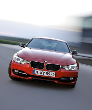 BMW 3 Series Sedan Sport Line Front Speed - Obrázkek zdarma pro 640x960