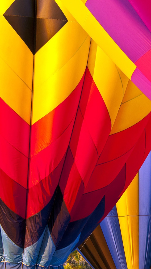 Das Colorful Air Balloons Wallpaper 640x1136