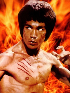 Screenshot №1 pro téma Bruce Lee 240x320