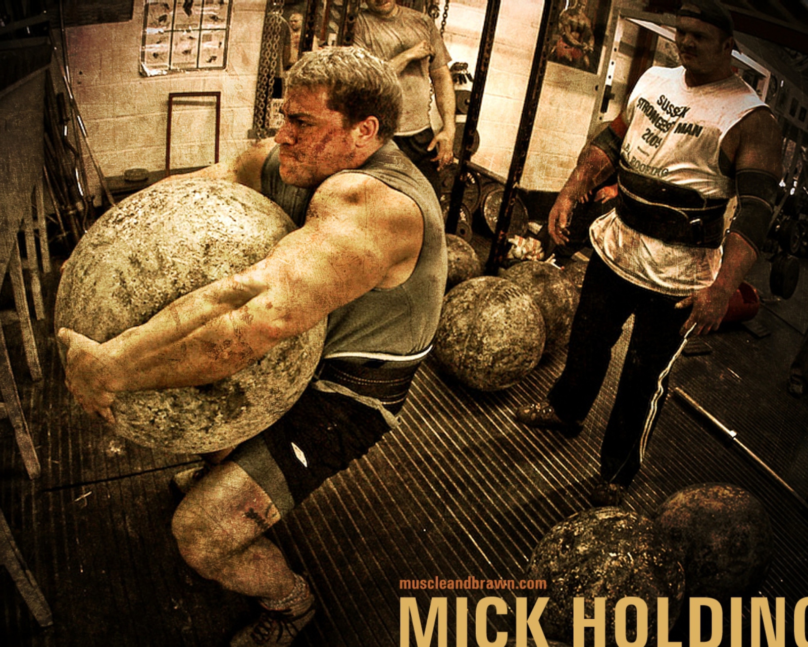 Screenshot №1 pro téma Mick Holding Strongman 1600x1280