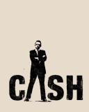 Screenshot №1 pro téma Johnny Cash Music Legend 128x160