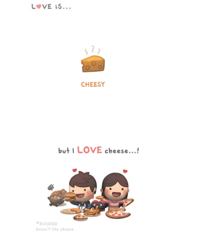 Love Is Cheesy - Obrázkek zdarma pro 240x400