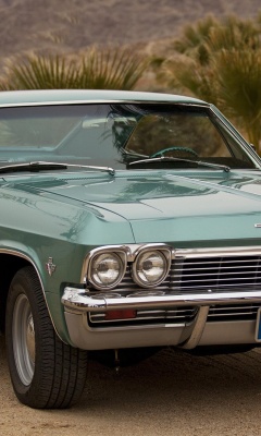 Das Chevrolet Impala 1965 Wallpaper 240x400