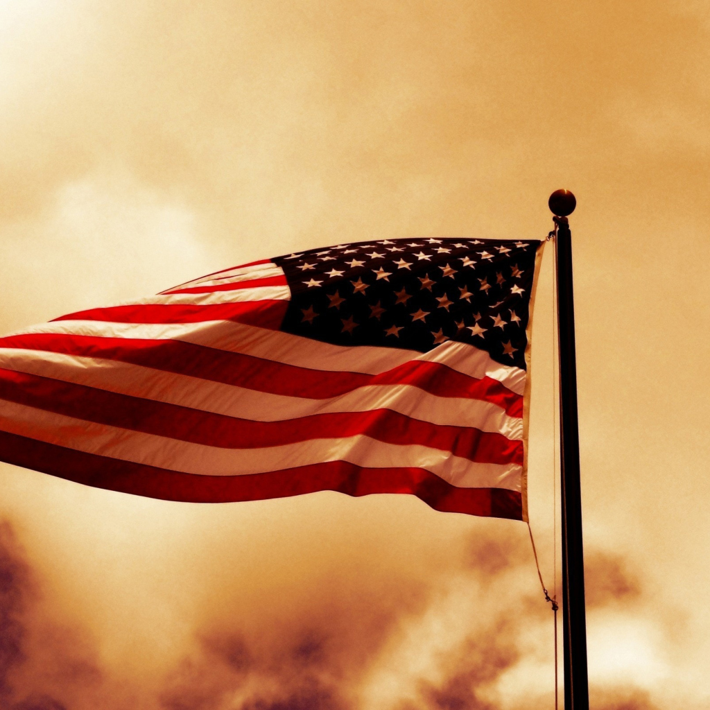 Fondo de pantalla Usa Flag 1024x1024