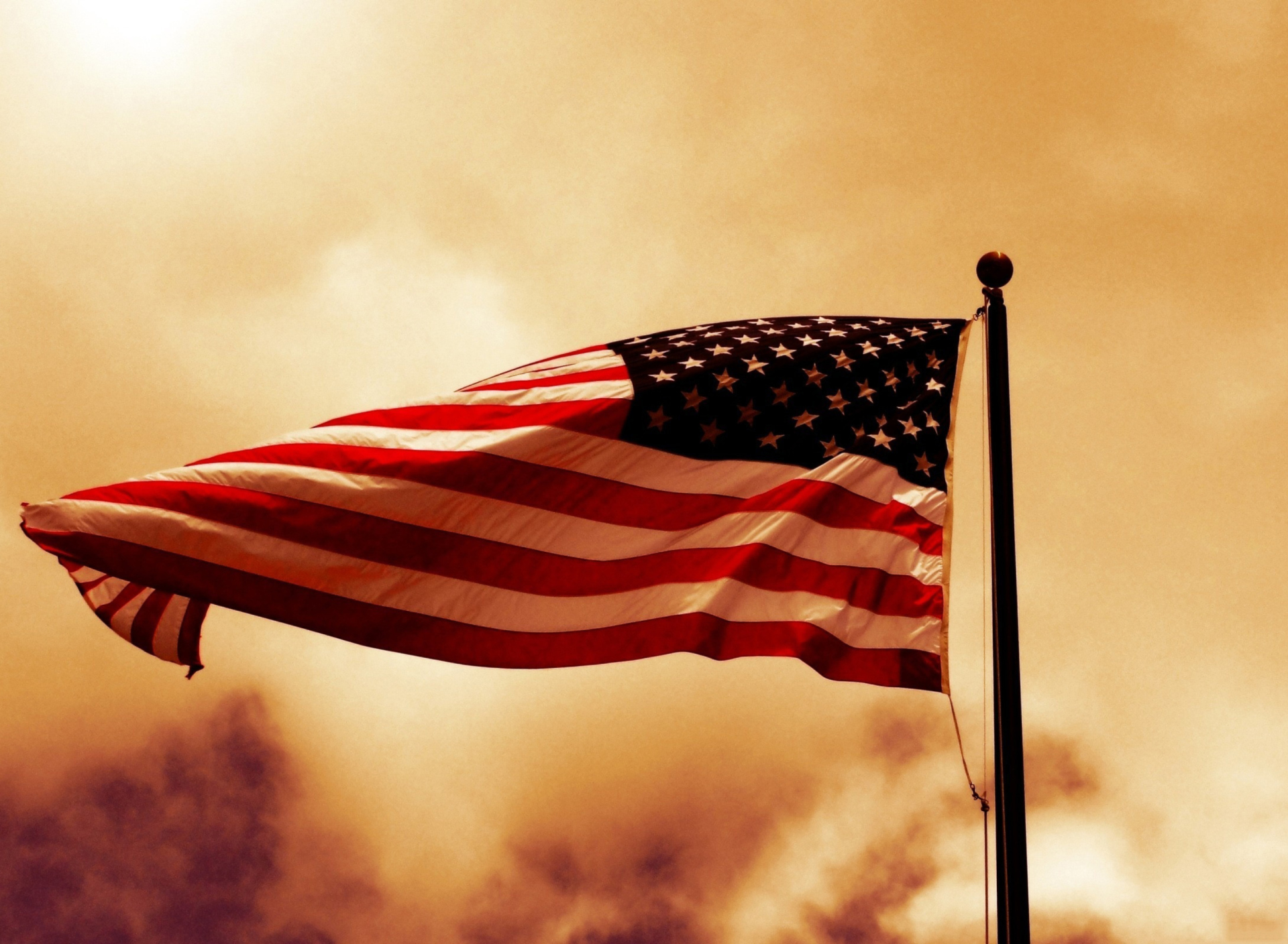 Das Usa Flag Wallpaper 1920x1408