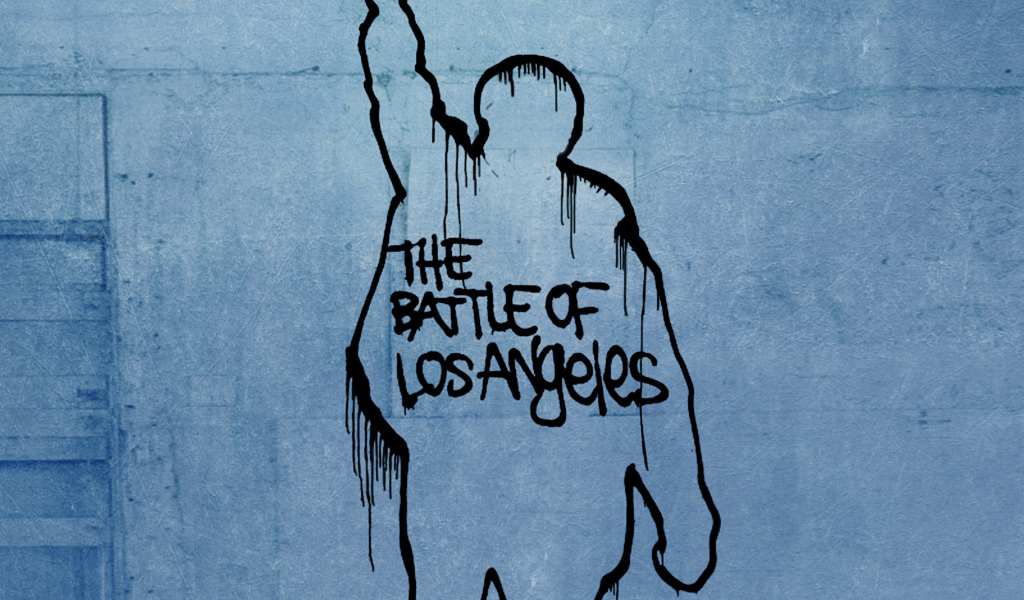 Das Battle Of Los Angeles Wallpaper 1024x600