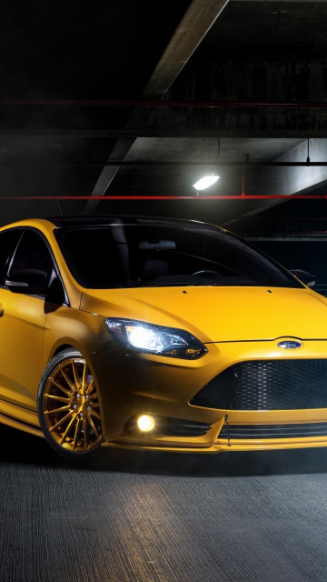 Das Ford Focus ST Wallpaper 360x640