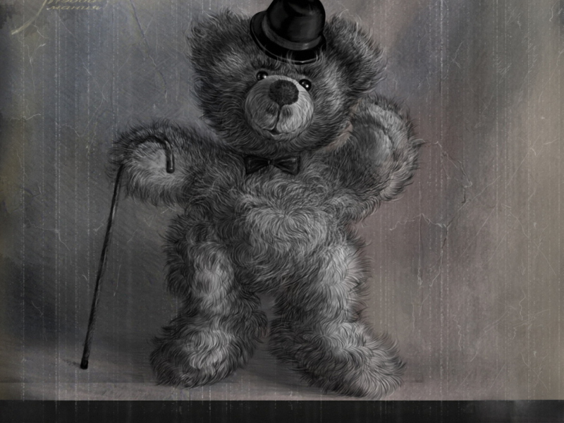 Screenshot №1 pro téma Teddy Bear Gentleman 800x600