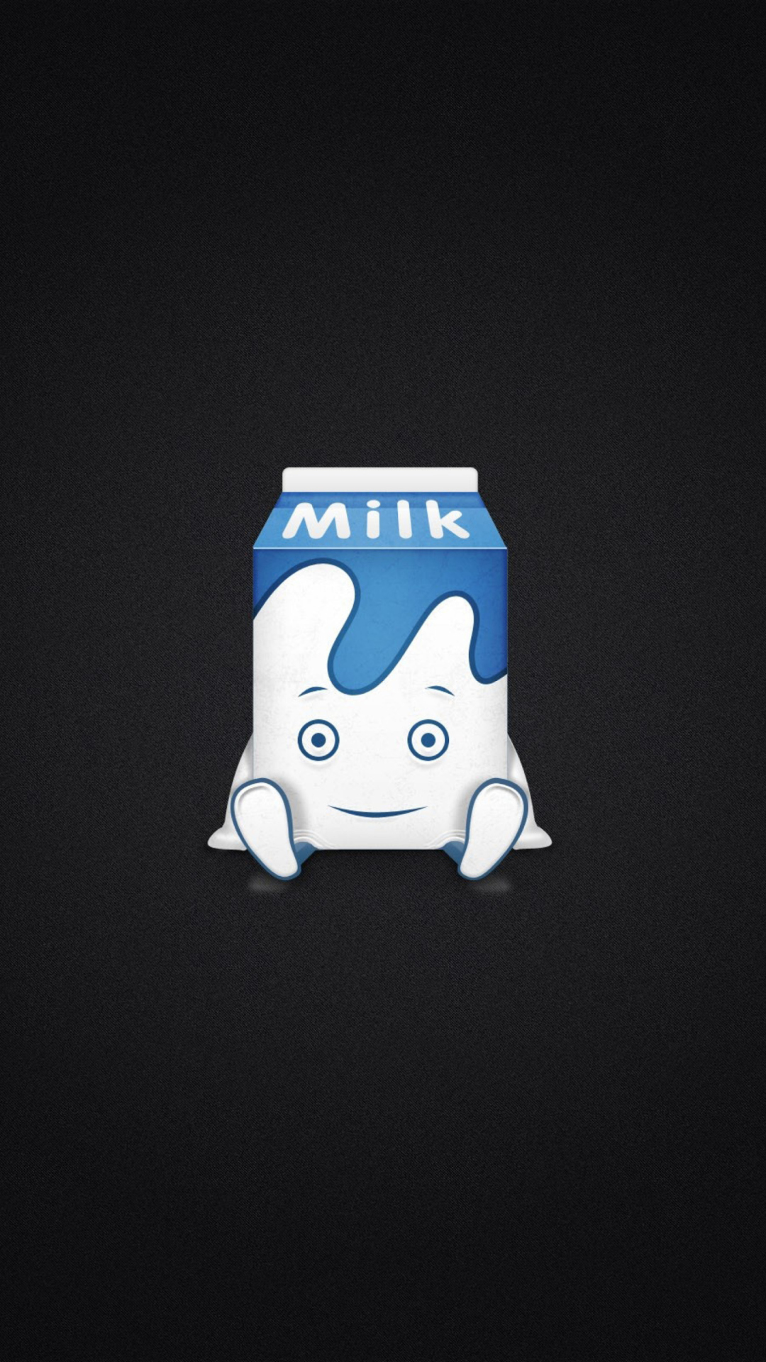 Das Funny Milk Pack Wallpaper 1080x1920