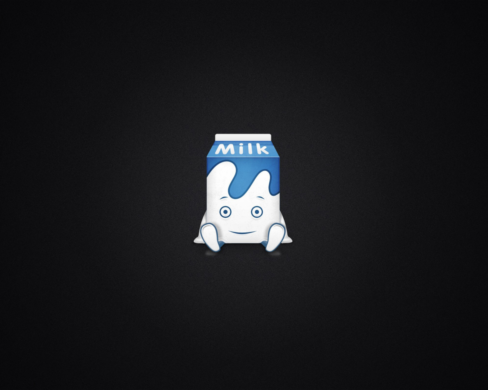 Das Funny Milk Pack Wallpaper 1600x1280