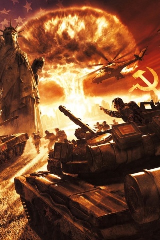 Das World War III Wallpaper 320x480