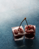 Frozen Cherry wallpaper 128x160