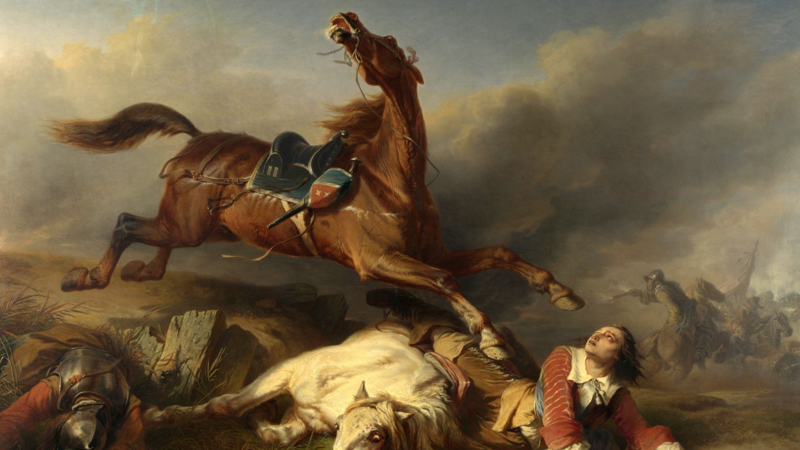 Horses Painting screenshot #1 1600x900