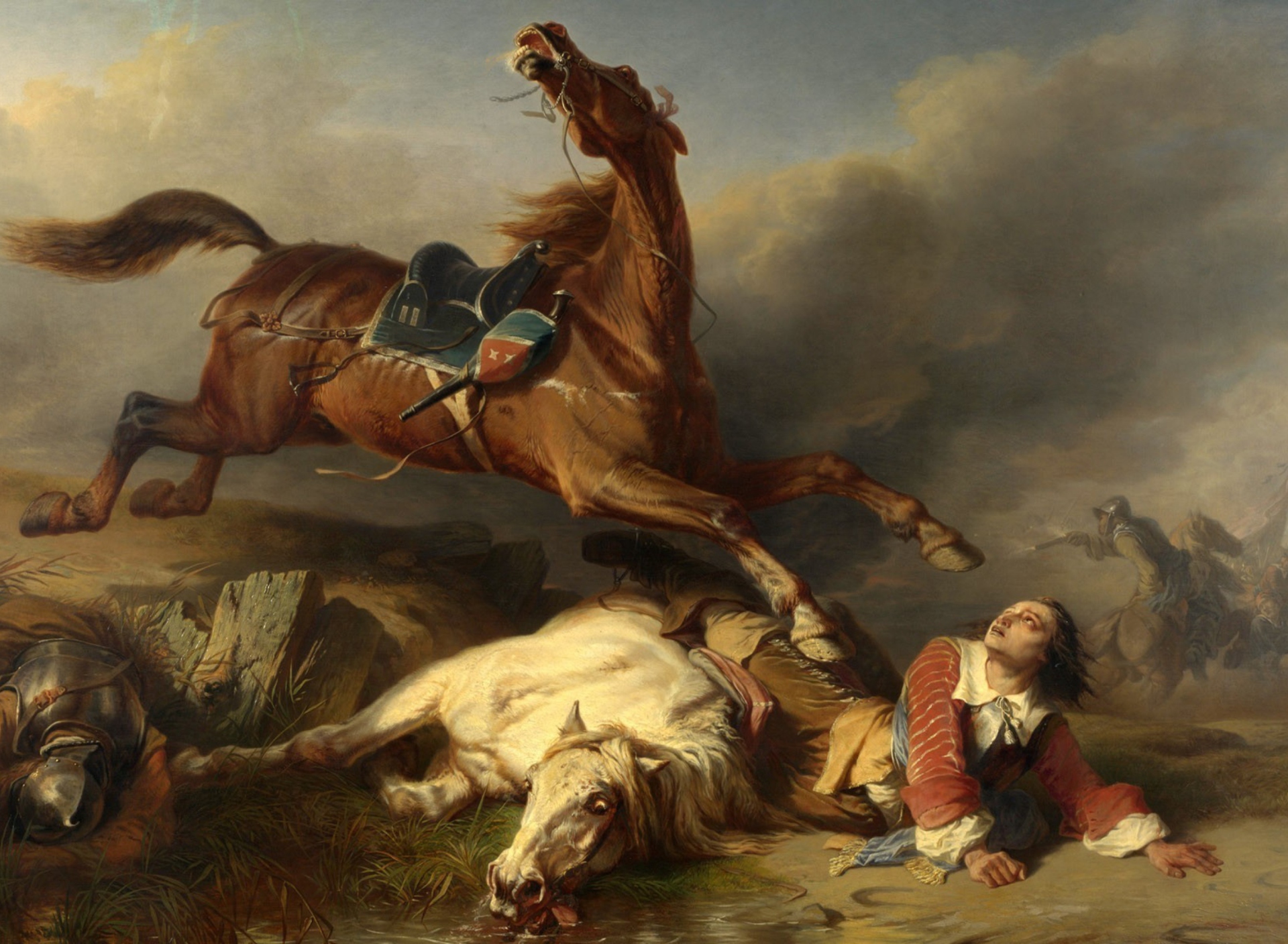 Screenshot №1 pro téma Horses Painting 1920x1408