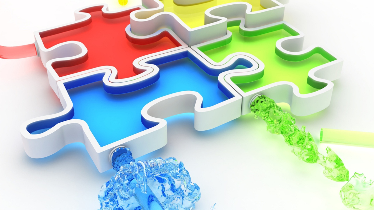 Colorful Puzzles screenshot #1 1280x720