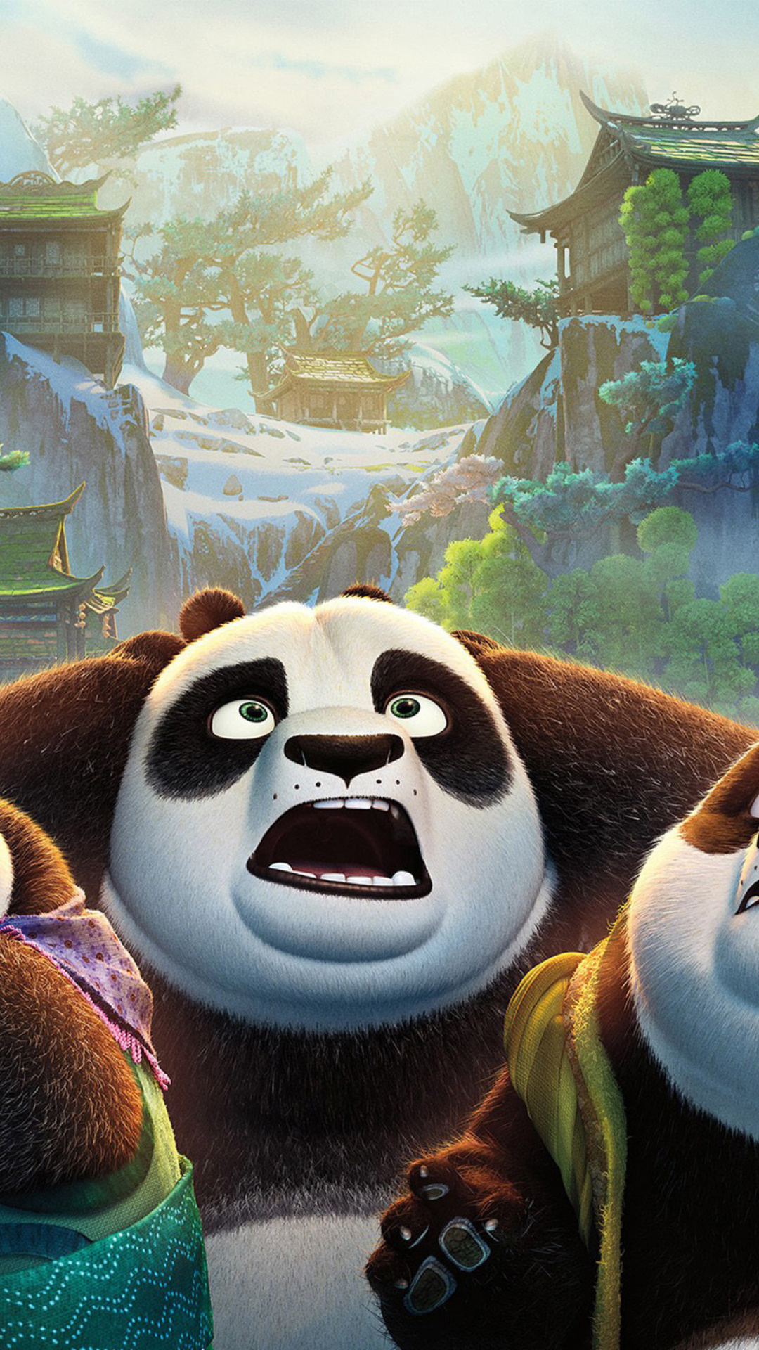 Kung Fu Panda 3 wallpaper 1080x1920